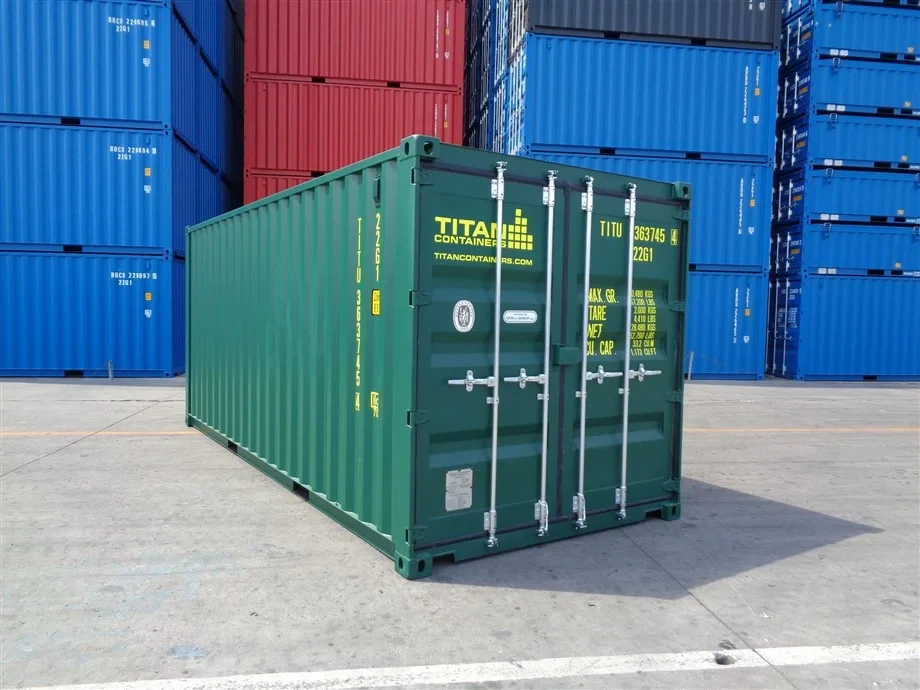 20 foot new green shipping container 20 foot new green shipping container